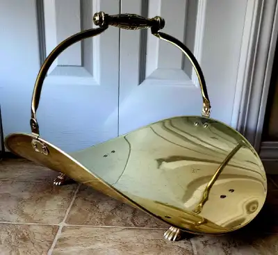 Brass Firewood Holder, View more