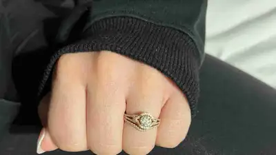 Wedding ring and Band, View more