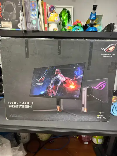 Asus ROG Swift PG279QM 27" WQHD 1ms 240Hz Gaming Monitor, View more