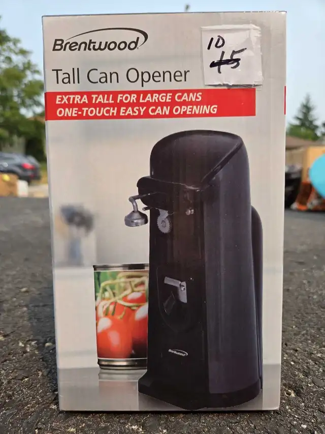 Brentwood Tall Electric Can Opener