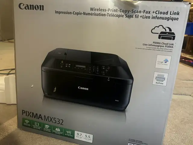 Canon Pixma MX532 wireless all-in-one  in Printers, Scanners & Fax in Cambridge - Image 4