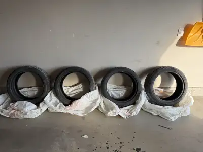 Winter tires for sale, used one season and driven 4000 km only in Melville.