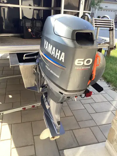 2016 Sylvan Top notch pontoon Well maintained winterized wrapped and stored since new 2001 60HP Yama...