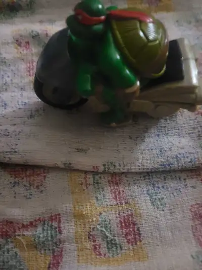 2003 Teenage Mutant Ninja Turtles Raphael pullback motorcycle, View more