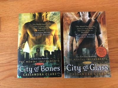 The Mortal Instruments (Books 1 and 3) by Cassandra Clare. Both are Paperbacks. In excellent, clean,...