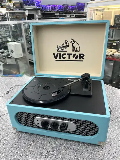 Victor Andover 4-in-1 Turntable Stereo System, View more