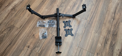 VIVO Dual Monitor Desk Mount, Heavy Duty Fully Adjustable Stand, View more