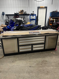 Stainless steel workbench 