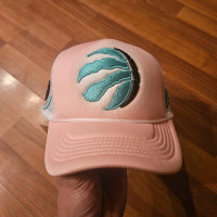 Toronto Raptors pink world champion hat - limited edition