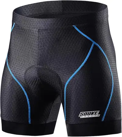 BNWT Souke Sports Men's (SIZE L) Padded Cycling Underwear Shorts, View more