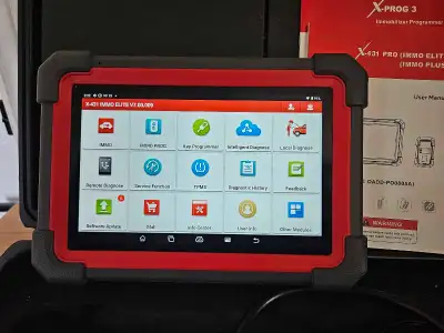 For sale Launch automotive scan tool and immobilizer and key programmer, subscription expires late A...