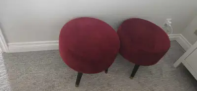 Red Ottomans, View more