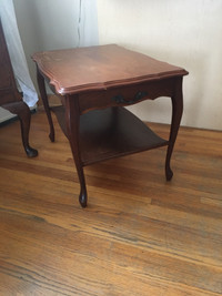  French provincial side/end table~