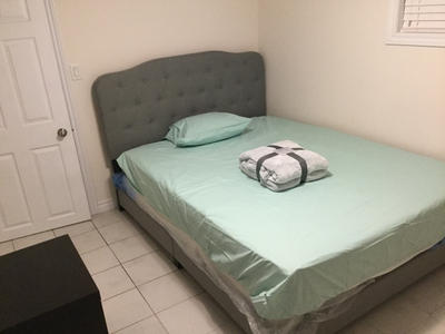 Lower Level Apartment 2 big bedrooms with Lots Of Natural Light LOWER LEVEL Detached house on a very...
