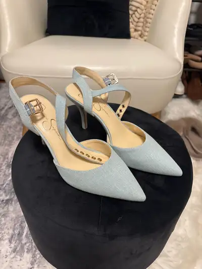 blue Jean heels Jessica Simpson , View more