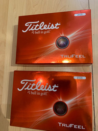 2 brand new 2024 Titleist Tru Feel boxes of golf balls $50 