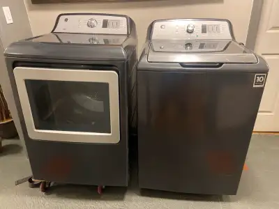GE Washer and Dryer Used both Work, View more