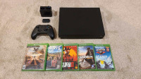 XBOX ONE X 1TB with 5 Games