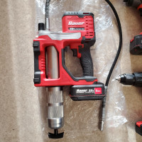 Bauer 20V Cordless Variable Speed Grease Gun Delivers up to 5 Ou