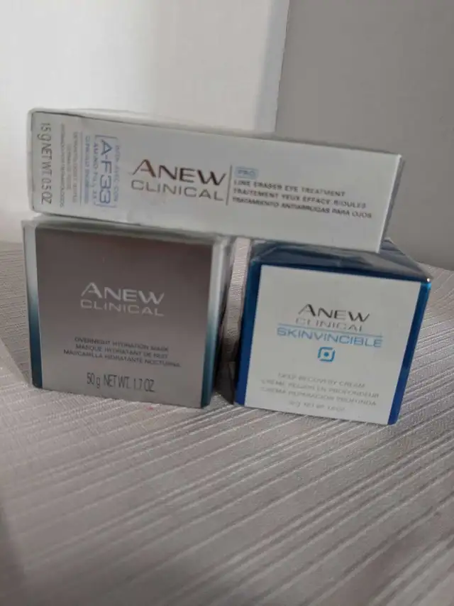 Anew clinical face creams lot of 3 brand new in Health & Special Needs in Charlottetown - Image 2