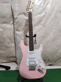 Fender Squier Bullet Stratocaster HSS Hard Trail - Shell Pink