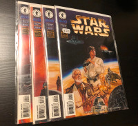 Star Wars A New Hope lot of 4 comics $25 OBO