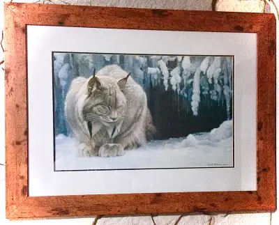 lynx print, View more
