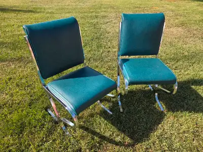 Set of 2 Retro / Vintage Heavy Duty Chairs, View more