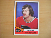 Carte de Dave Schultz de 1973-74