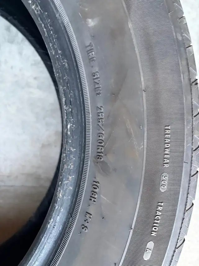 Good Year Eagle Tour 255/60R18 all season tires in Tires & Rims in Bedford - Image 2