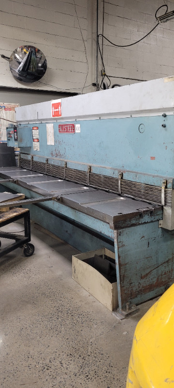 SHEAR, ALLSTEEEL, 10 FOOT X 1/4" in Other in Mississauga / Peel Region - Image 2