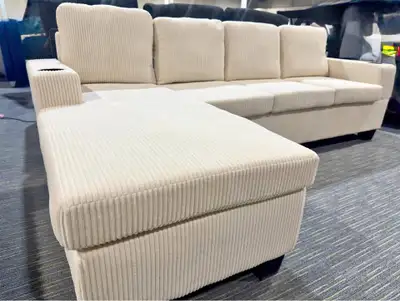 Sectional Fabric 4 Seater Couch!!, View more