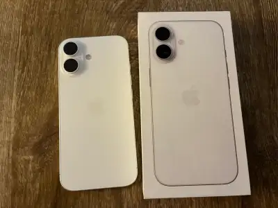  Apple iPhone 17 white (used twice), View more