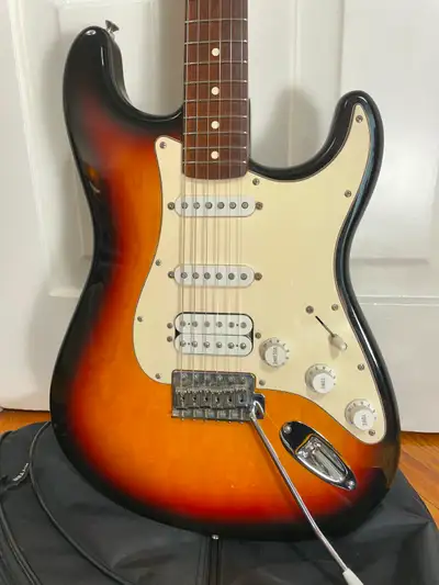 2004 Fender Standard Stratocaster HSS Sunburst MiM, View more
