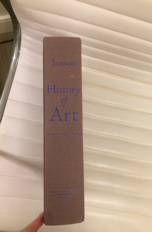History of Art - Janson - Sixth Edition in Textbooks in Saskatoon - Image 2