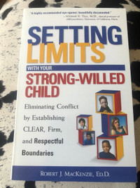 Setting Limits with your strong willed child book