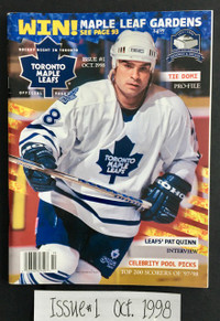 (1998) TORONTO MAPLE LEAFS OFFICIAL MAGAZINE, TIE DOMI