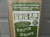 Tongue and groove wood floor in boxes