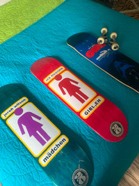 Girl skateboard company decks/ one complete