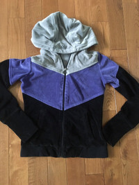 TNA fall sweater , top , black / grey/ purple,
