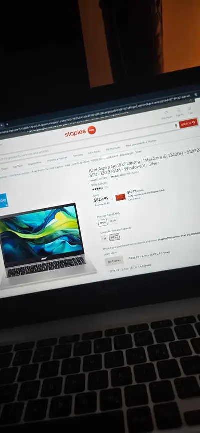 Acer laptop, View more