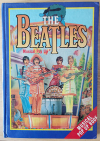 THE BEATLES POP-UP BOOK - 3-D - 1985 HardCover Book