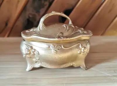 Antique Art Nouveau Jewelry Box, View more