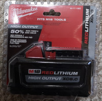 Super Brand New Milwaukee M18 High Output XC6.0 Battery Pack