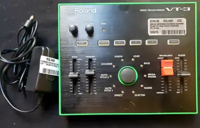 Power Supply included. Great processor for not only vocals - cool synth sounds and effects for guita...