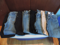 Girl's Size 10 Jeans, Cords, Jeggins & Leggins