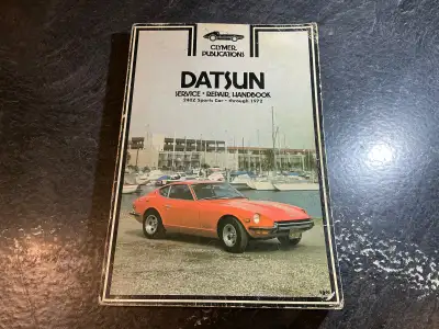 1970-1972 Datsun Z-Car S30 Shop Manual 240Z L24 Fairlady, View more