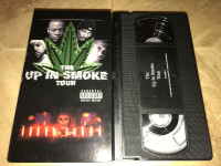 The Up In Smoke Tour VHS Tape Dr. Dre Snoop Dog Eminem Ice Cube