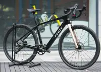 Electric carbon gravel bike