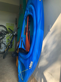 Kayak individuel (bleu)